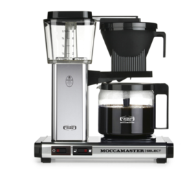 Moccamaster Moccamaster KBG Select (Polished Silver) - Koffiezetapparaat