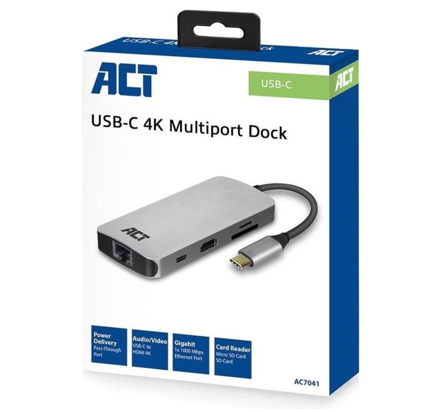 ACT AC7041 USB-C Docking adapter