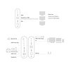 ACT ACT AC7045 MST 4K USB-C Docking adapter ACT ACT AC7045 MST 4K USB-C Docking adapter