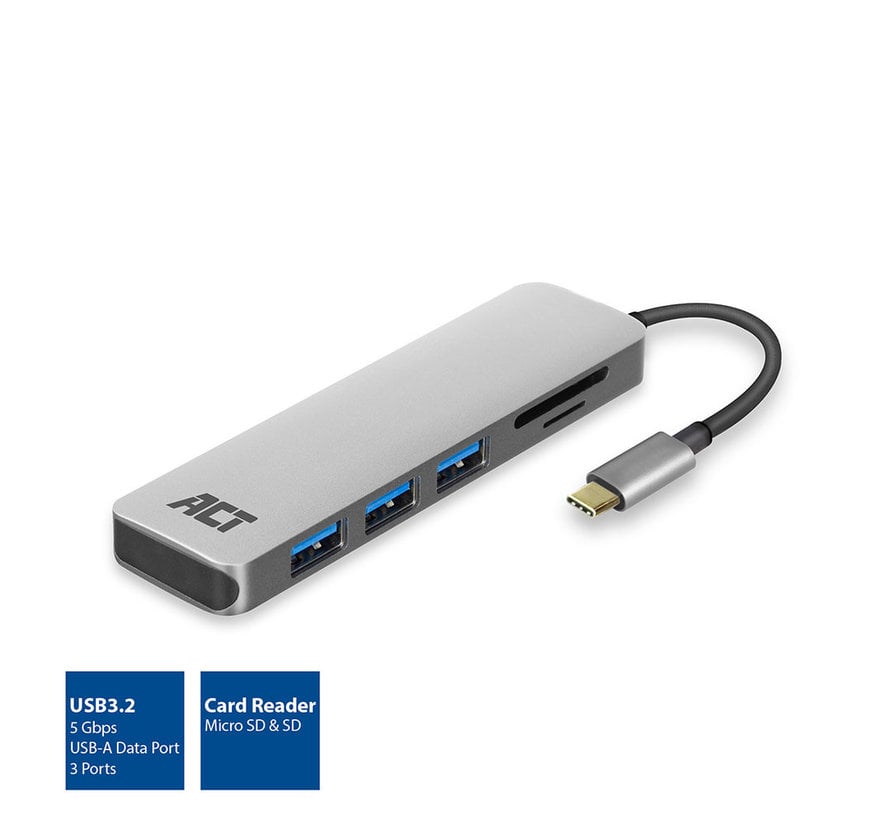 ACT AC7051 USB-C to USB-A Hub