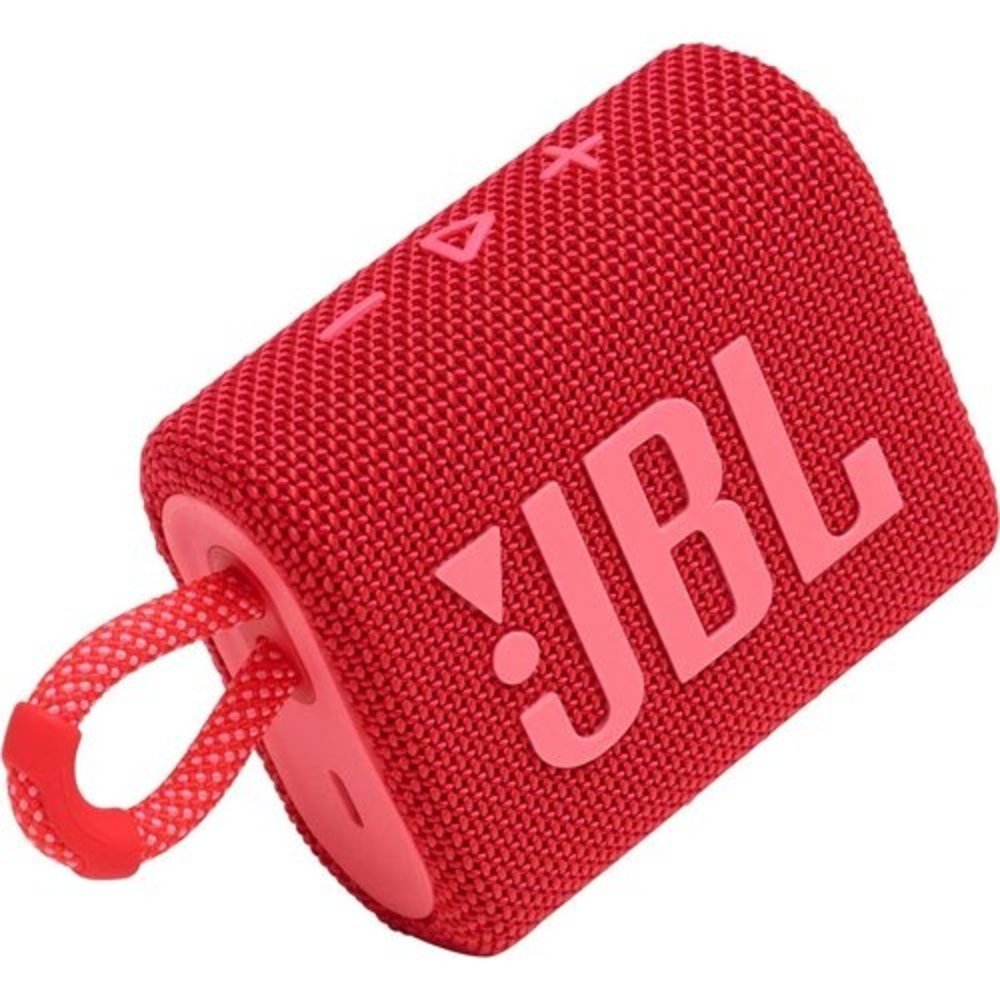 JBL JBL Go 3 Rood - Draadloze speaker JBL JBL Go 3 Rood - Draadloze speaker