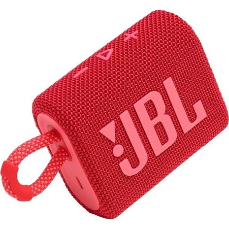 JBL JBL Go 3 Rood - Draadloze speaker JBL JBL Go 3 Rood - Draadloze speaker