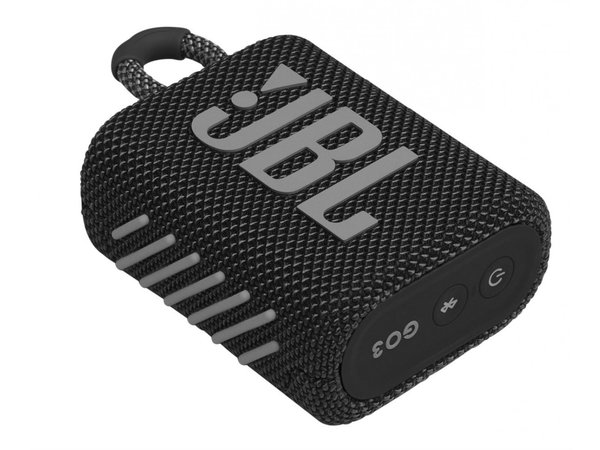 JBL JBL Go 3 Zwart - Draadloze speaker JBL JBL Go 3 Zwart - Draadloze speaker