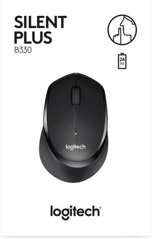 Logitech Logitech B330 Silent Plus - Muis Logitech Logitech B330 Silent Plus - Muis