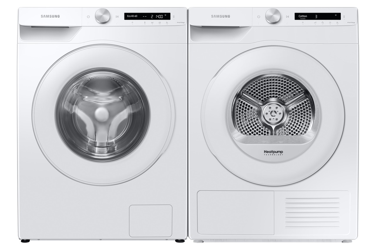 Samsung Samsung 5000-serie DV80T5220TW - Warmtepompdroger Samsung Samsung 5000-serie DV80T5220TW - Warmtepompdroger