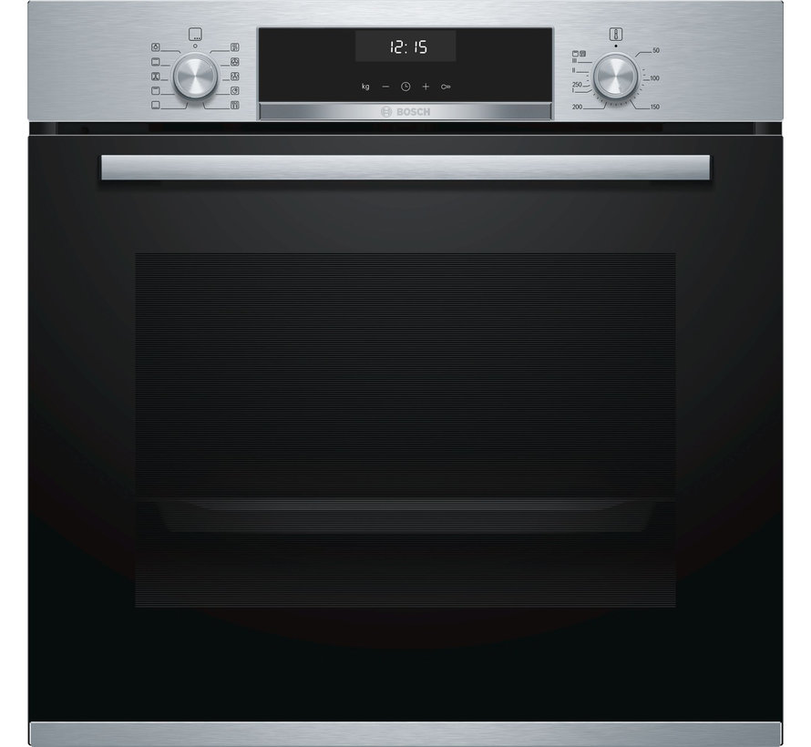 Bosch HBA537BS0 Serie 6 - Inbouw oven - RVS Zwart