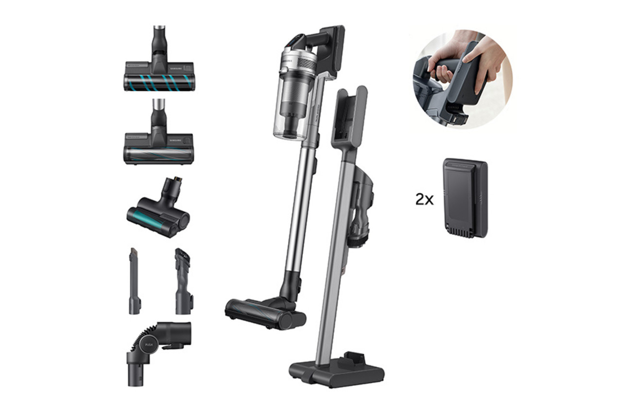 Samsung Samsung Jet 90 Complete Extra VS20R9046T3 - Steelstofzuiger Samsung Samsung Jet 90 Complete Extra VS20R9046T3 - Steelstofzuiger