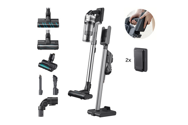 Samsung Samsung Jet 90 Complete Extra VS20R9046T3 - Steelstofzuiger Samsung Samsung Jet 90 Complete Extra VS20R9046T3 - Steelstofzuiger