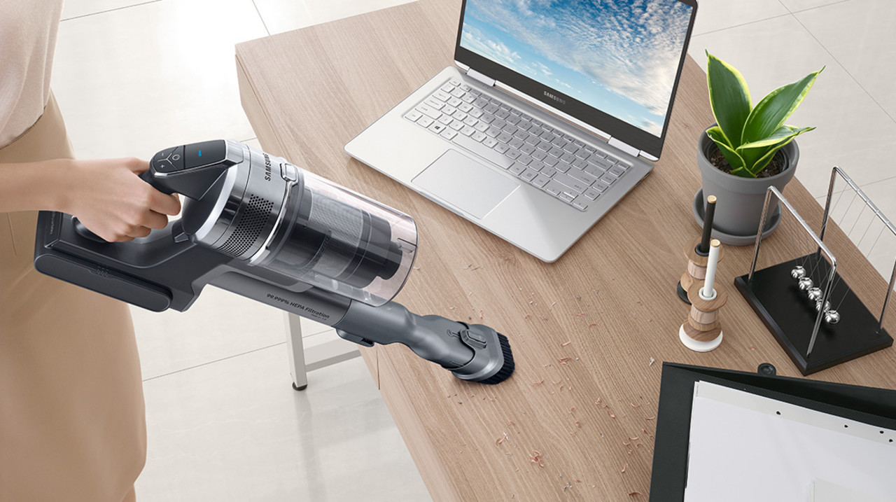 Samsung Samsung Jet 90 Complete Extra VS20R9046T3 - Steelstofzuiger Samsung Samsung Jet 90 Complete Extra VS20R9046T3 - Steelstofzuiger