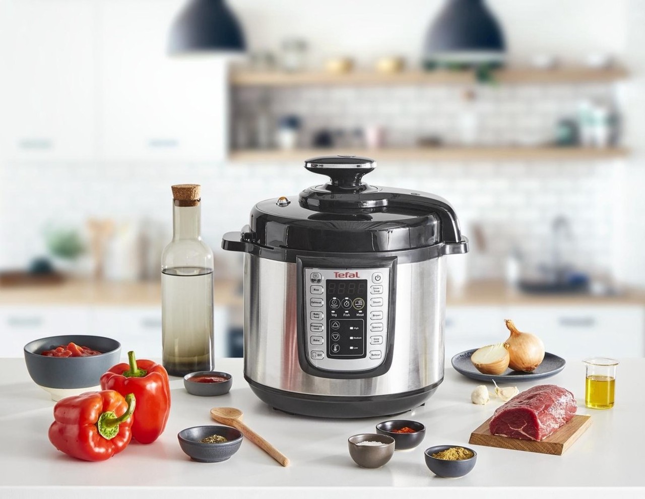 Tefal Tefal All-in-One CY505E - Slowcooker Tefal Tefal All-in-One CY505E - Slowcooker