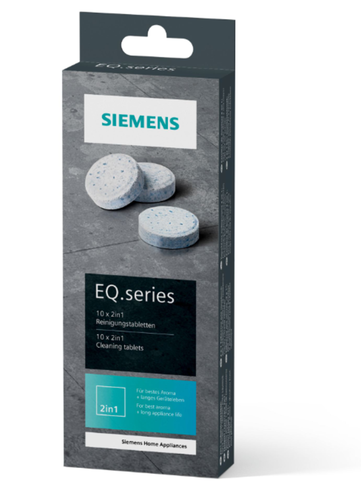 Siemens Siemens TCZ8001A EQ Reinigingstabletten (10 stuks) Siemens Siemens TCZ8001A EQ Reinigingstabletten (10 stuks)