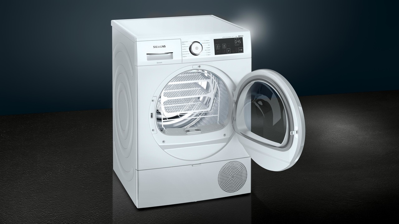 Siemens Siemens extraKlasse WT7U4692NL - Warmtepompdroger Siemens Siemens extraKlasse WT7U4692NL - Warmtepompdroger