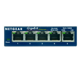 Netgear Netgear Prosafe GS105GE - Netwerk switch Netgear Netgear Prosafe GS105GE - Netwerk switch
