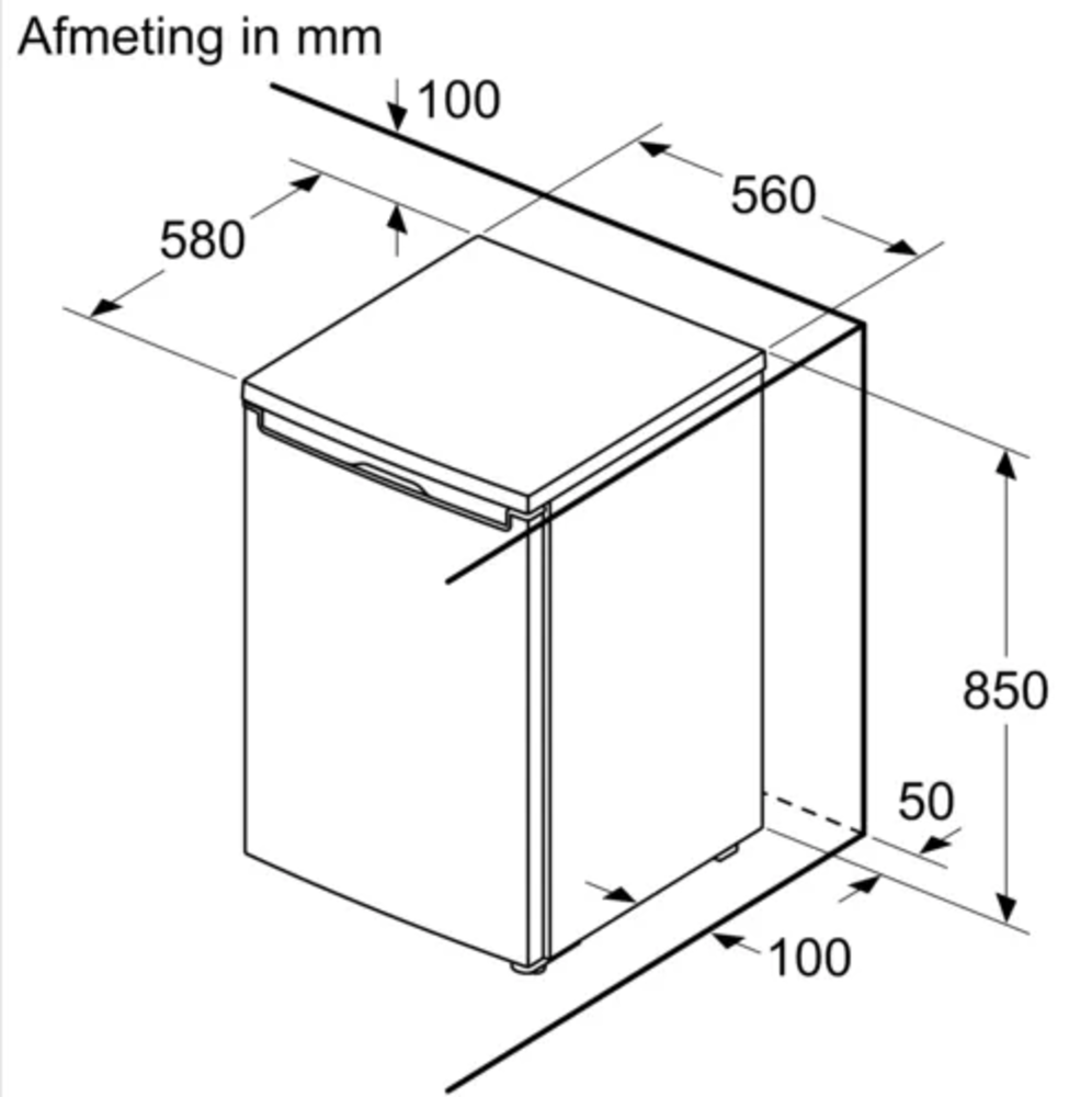 Bosch Bosch KTL15NWEA - Koel-vriescombinatie