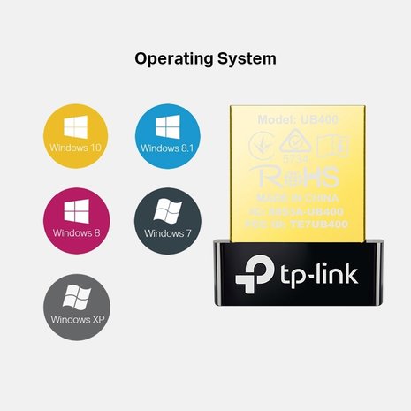 TP-Link TP-Link UB400 - USB Bluetooth Adapter TP-Link TP-Link UB400 - USB Bluetooth Adapter