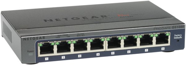 Netgear Netgear GS108E-300PES Netwerk switch - Netwerk switch Netgear Netgear GS108E-300PES Netwerk switch - Netwerk switch