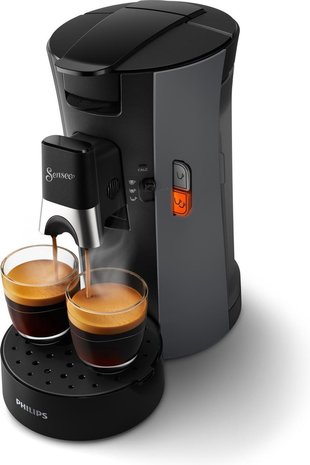 Philips Philips Senseo Select CSA230/50 (Donkergrijs) - Koffiemachine Philips Philips Senseo Select CSA230/50 (Donkergrijs) - Koffiemachine