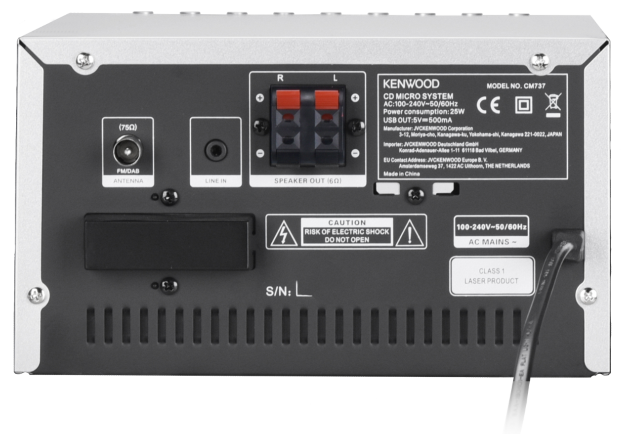 Kenwood Kenwood M-7000S-S - CD speler