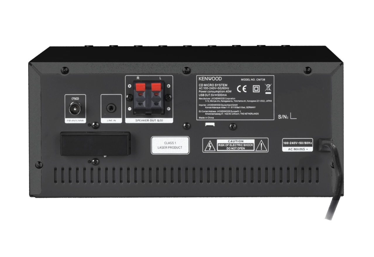 Kenwood Kenwood M-9000S-B - CD speler