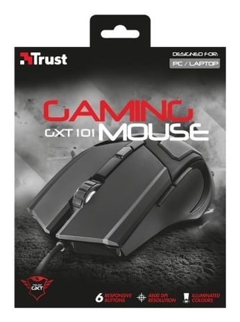 Trust Trust GXT 101 GAV - Gaming Muis Trust Trust GXT 101 GAV - Gaming Muis