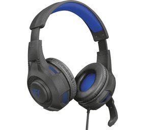 Trust Trust GXT 307B RAVU Zwart/Blauw - Gaming headset