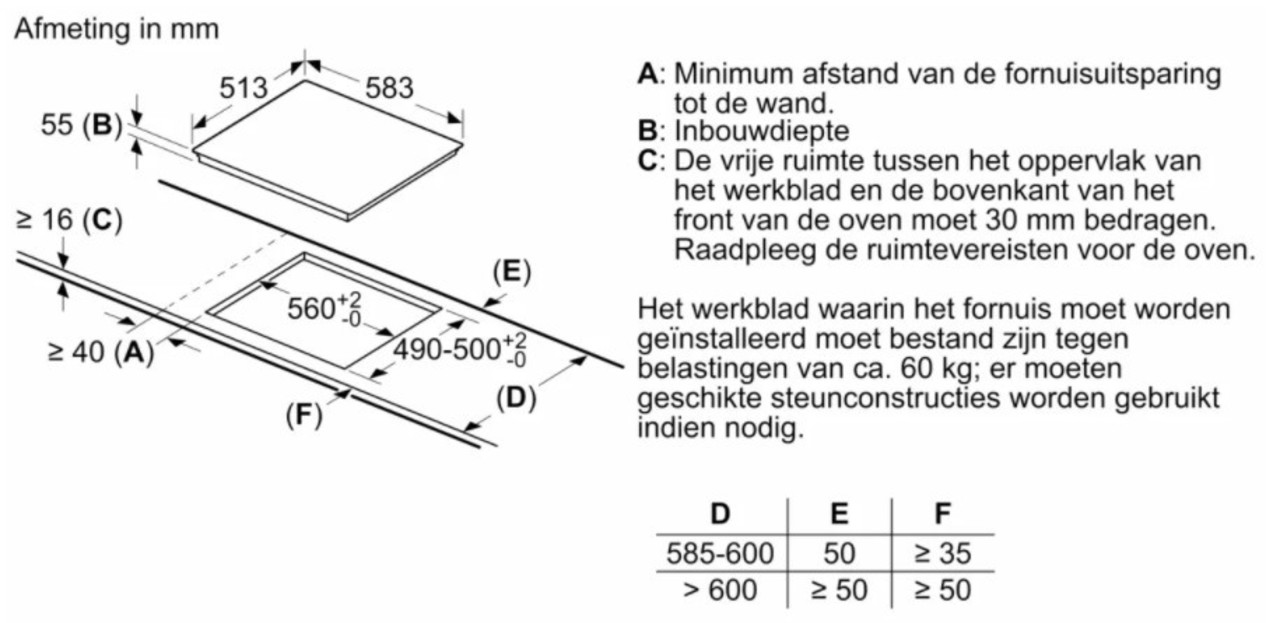 Siemens Siemens extraKlasse EH645FFB1M - Inductiekookplaat