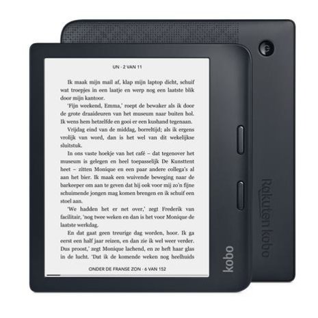 Kobo Kobo Libra 2 Zwart - E-reader Kobo Kobo Libra 2 Zwart - E-reader