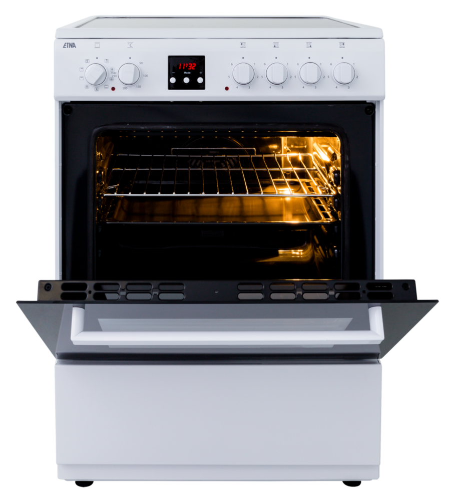 ETNA ETNA FKV761WIT - Keramisch fornuis ETNA ETNA FKV761WIT - Keramisch fornuis