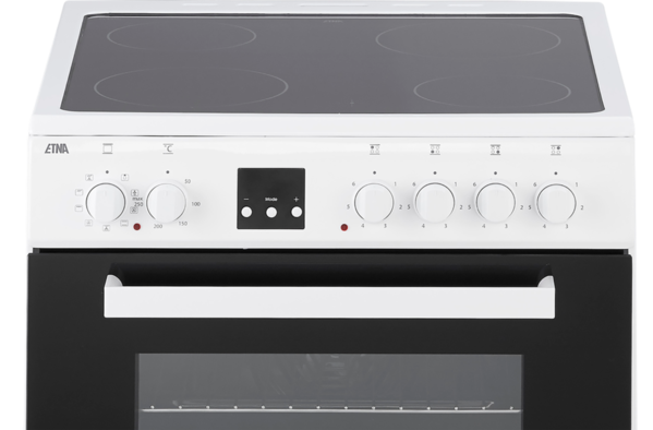 ETNA ETNA FKV761WIT - Keramisch fornuis ETNA ETNA FKV761WIT - Keramisch fornuis
