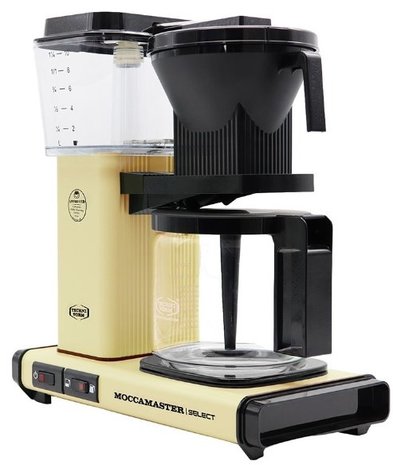 Moccamaster Moccamaster KBG Select (Pastel Yellow) - Koffiezetapparaat Moccamaster Moccamaster KBG Select (Pastel Yellow) - Koffiezetapparaat