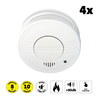 Alecto Alecto SA-18 Rookmelder (4 Pack) Alecto Alecto SA-18 Rookmelder (4 Pack)