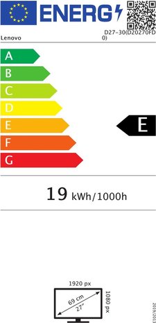 Lenovo Lenovo D27-30 - Monitor Lenovo Lenovo D27-30 - Monitor