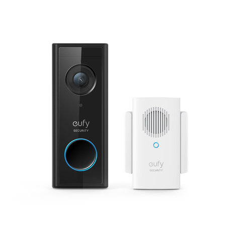 eufy Eufy by Anker Video Doorbell Battery Slim - Deurbel eufy Eufy by Anker Video Doorbell Battery Slim - Deurbel