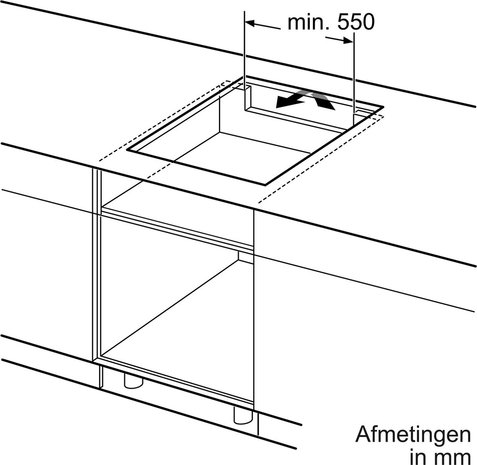 Bosch Bosch Serie 4 PUE711BB5D - Inductiekookplaat