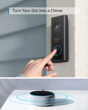 eufy Eufy by Anker Video Doorbell Battery Set - Deurbel