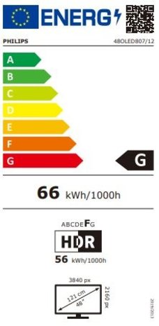 Philips Philips 48OLED807/12 - 48 inch - OLED TV Philips Philips 48OLED807/12 - 48 inch - OLED TV