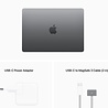 Apple Apple MacBook Air MLXW3 (2022) Space Grey - Laptop Apple Apple MacBook Air MLXW3 (2022) Space Grey - Laptop