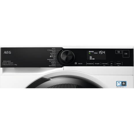 AEG AEG TR8TRIER AbsoluteCare - Warmtepompdroger AEG AEG TR8TRIER AbsoluteCare - Warmtepompdroger
