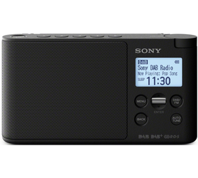 Sony Sony XDR-S41D Zwart - Radio