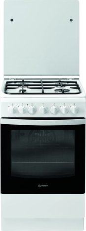 Indesit Indesit IS5G5PHW/NL - Gasfornuis Indesit Indesit IS5G5PHW/NL - Gasfornuis