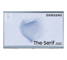 Samsung Samsung The Serif QLED 4K 43LS01B Cotton Blue (2022) - QLED TV Samsung Samsung The Serif QLED 4K 43LS01B Cotton Blue (2022) - QLED TV
