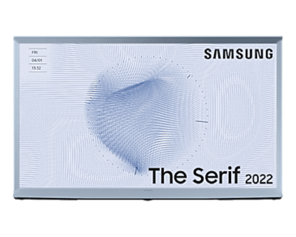 Samsung Samsung The Serif QLED 4K 43LS01B Cotton Blue (2022) - QLED TV Samsung Samsung The Serif QLED 4K 43LS01B Cotton Blue (2022) - QLED TV