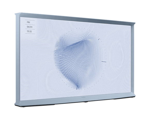 Samsung Samsung The Serif QLED 4K 43LS01B Cotton Blue (2022) - QLED TV Samsung Samsung The Serif QLED 4K 43LS01B Cotton Blue (2022) - QLED TV