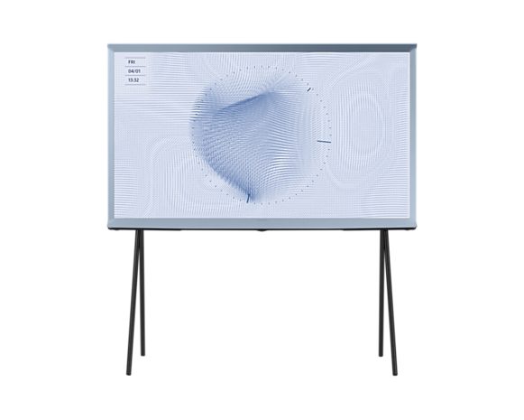 Samsung Samsung The Serif QLED 4K 43LS01B Cotton Blue (2022) - QLED TV Samsung Samsung The Serif QLED 4K 43LS01B Cotton Blue (2022) - QLED TV