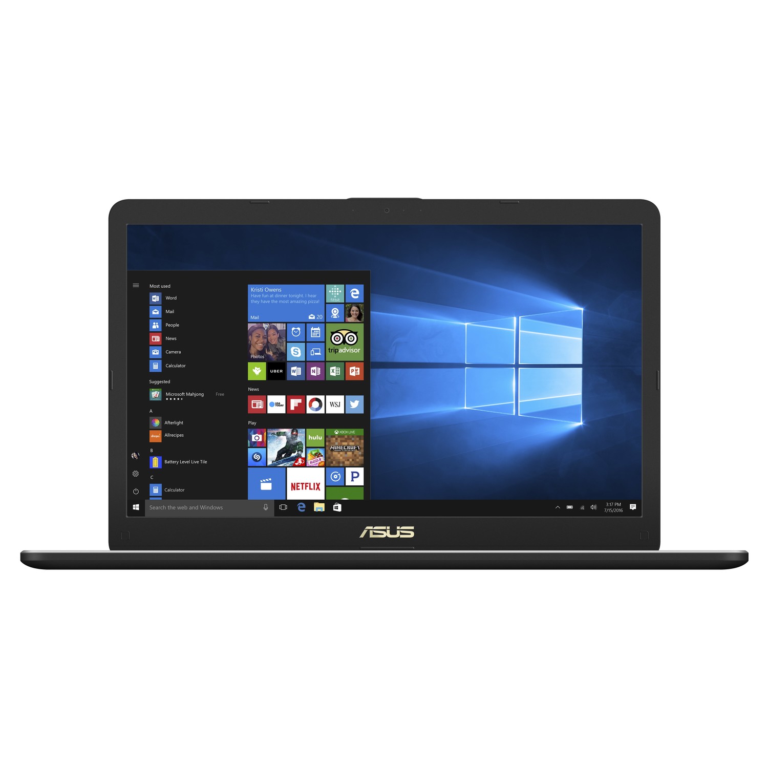 Offer Amerikaans voetbal heerser ASUS - 17.3 inch Laptop (X705MA(GML-R)-BX222W) - BoXXer
