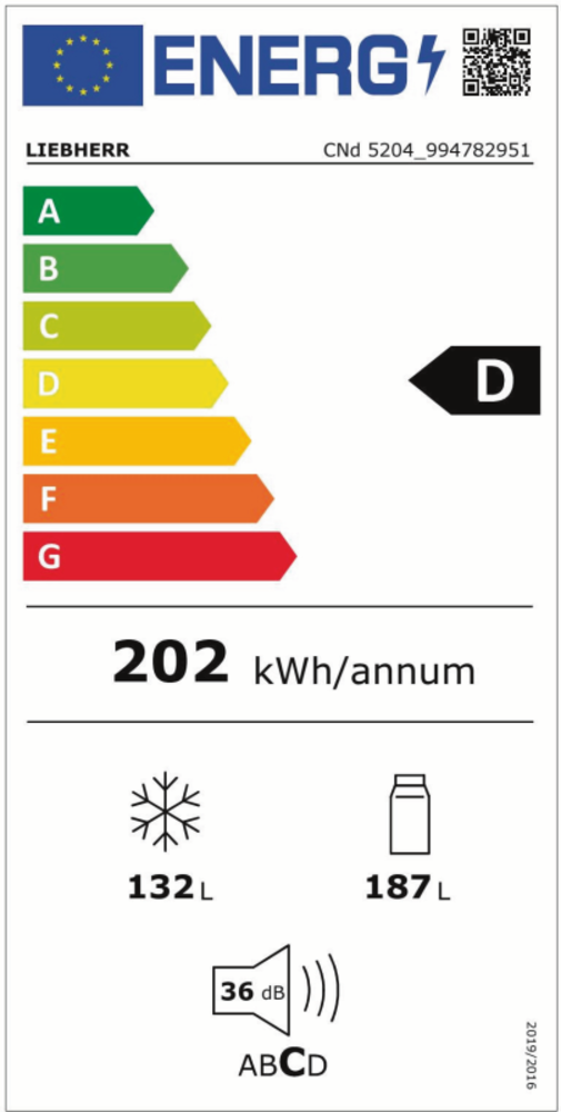 Liebherr Liebherr CNd 5204-20 - Koel-vriescombinatie