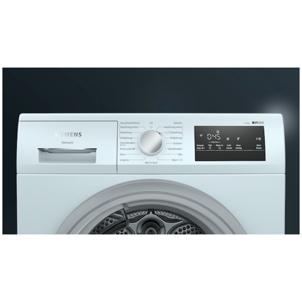 Siemens Siemens extraKlasse WT45H209NL - Warmtepompdroger Siemens Siemens extraKlasse WT45H209NL - Warmtepompdroger