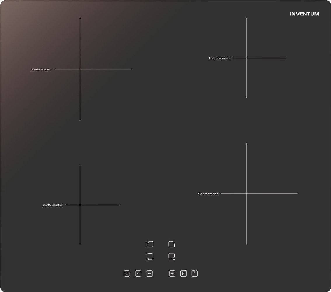 Inventum Inventum VKI6010ZW - Inductiekookplaat Inventum Inventum VKI6010ZW - Inductiekookplaat