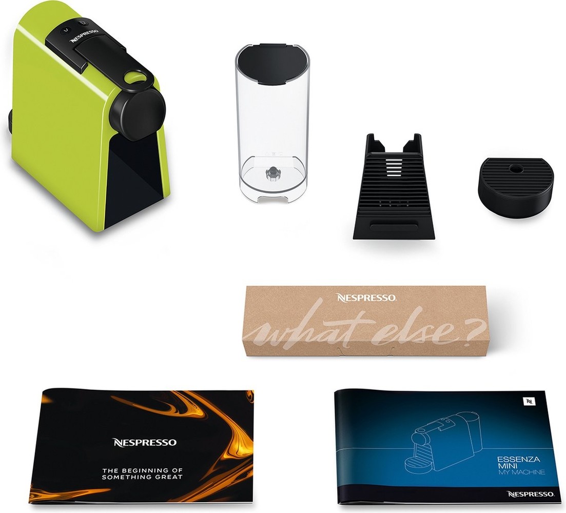 Magimix Magimix Nespresso Essenza Mini M115 Groen - Koffiemachine Magimix Magimix Nespresso Essenza Mini M115 Groen - Koffiemachine