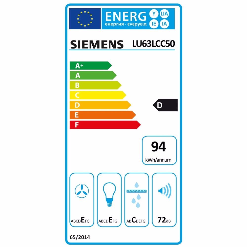 Siemens Siemens LU63LCC50 - Onderbouw afzuigkap